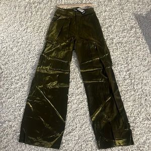 Satin Shinmer HighWaisted Pants